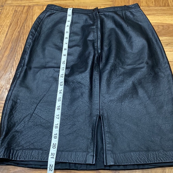 Concepts Leather Pencil Skirt - Picture 4 of 6